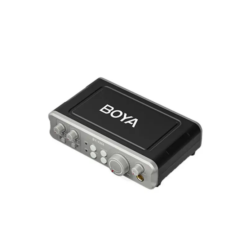 رابط صوتی میکروفون بویا BOYA BYAM4 Dual Channel Audio Interface